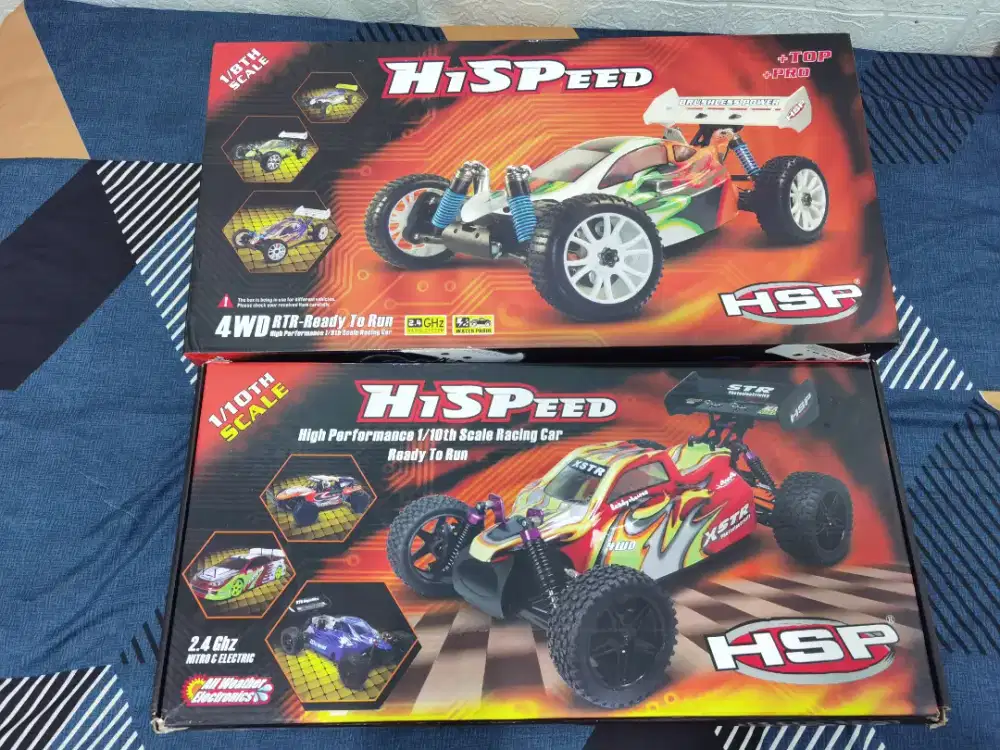 Jual Secepatnya kombo RC Car Nitro Engine 2 unit