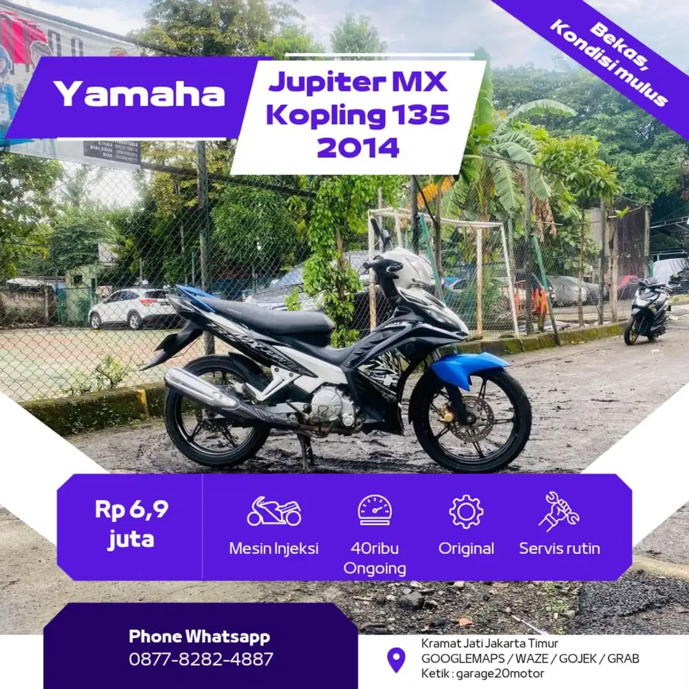 Yamaha Jupiter Mx Kopling 135cc Tahun 2014
