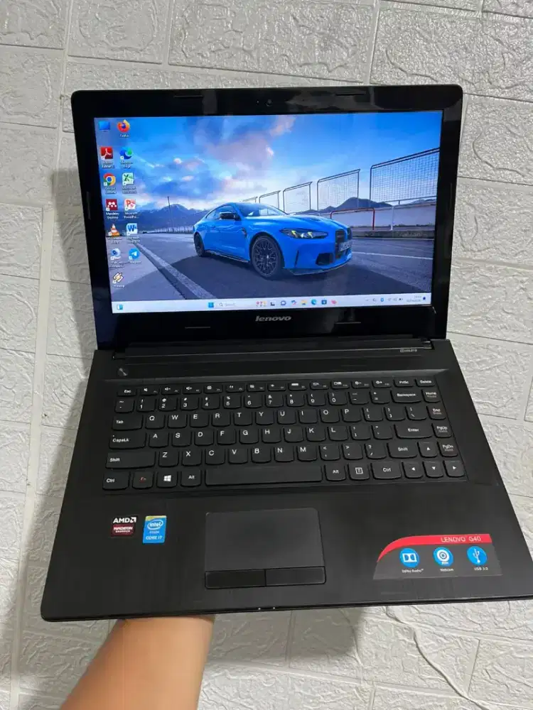 JUAL CEPAT LENOVO G40 INTEL CORE i7-5500U RAM 8 GB SSD 128 GB HDD 1 TB