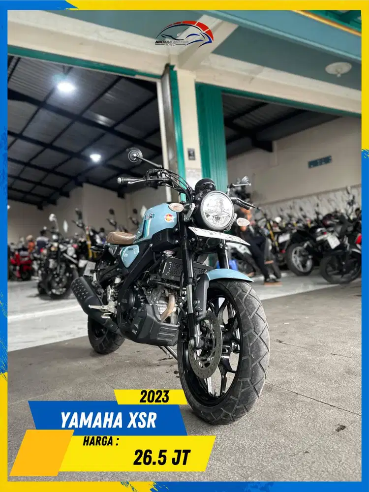 YAMAHA XSR 2023 PLAT B TERIMA MATI MASZEHH HIKMAH MOTOR KEPUH