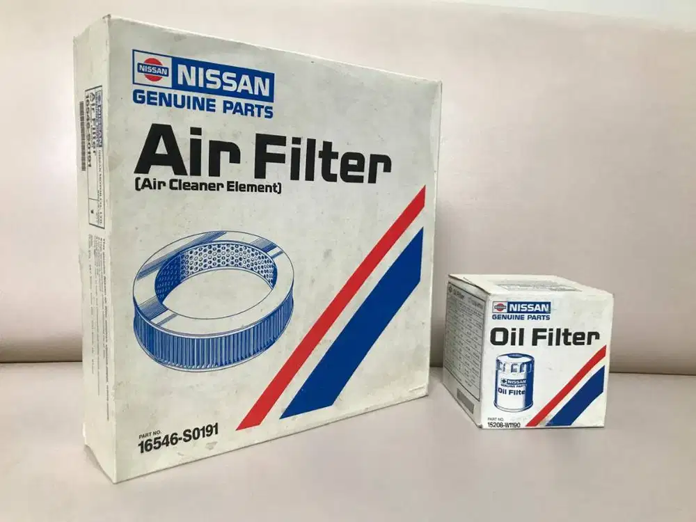 Filter Udara dan Filter Oli Nissan Teranno 2004 kebawah Made in Japan