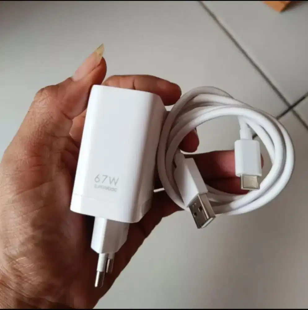 Copotoan charger Oppo 67 Watt ori