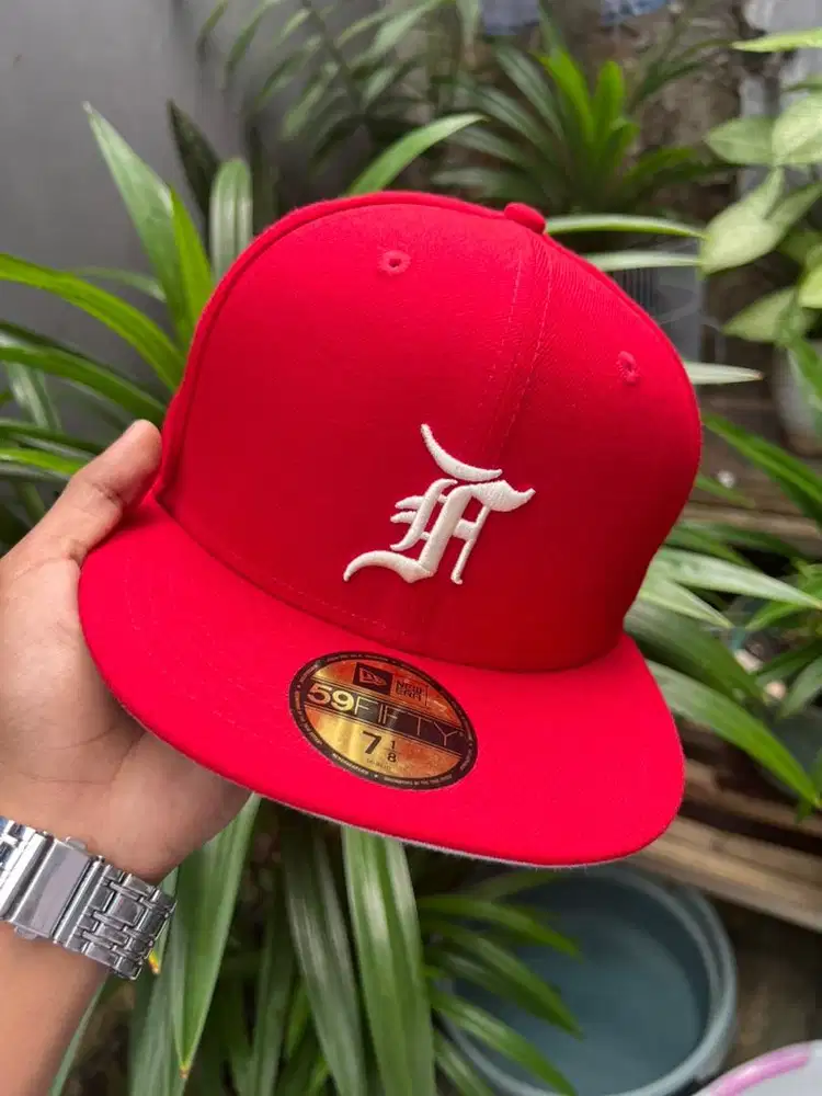 JUAL TOPI MLB RED