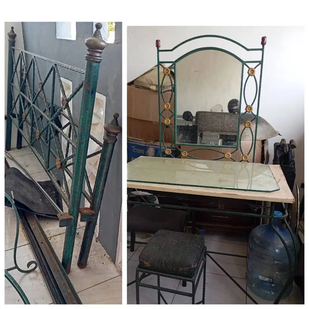 DIJUAL RANJANG & MEJA RIAS SECOND