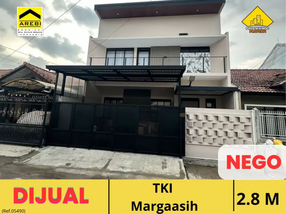 Dijual Rumah TKI  LT 153 LB 230 | 3+1 KT, SHM, Siap Huni – 2,8 M!