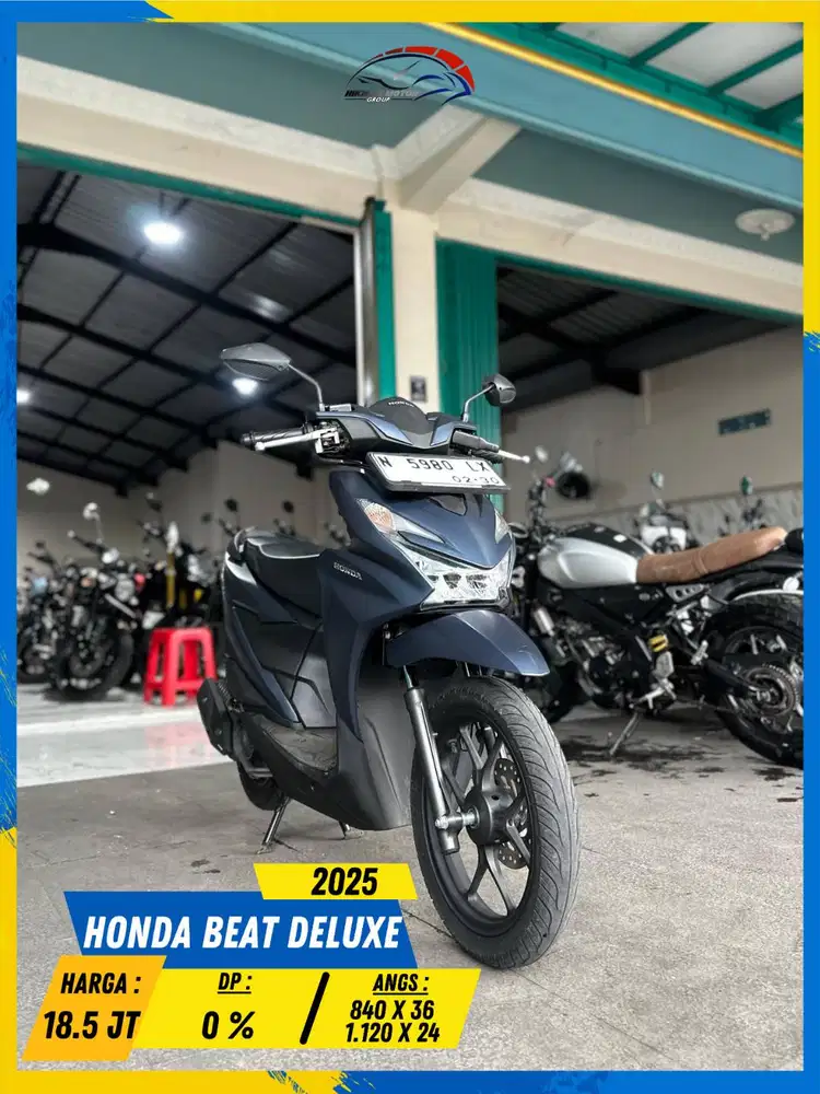 HONDA BEAT DELUXE 2025 BEKAS RASA BARU BOSKUU HIKMAH MOTOR KEPUH