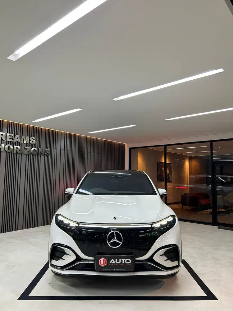 Mercedes-Benz EQS450 AMG SUV 2025 Putih B264YYY Km22rb Mercy Nik 2023