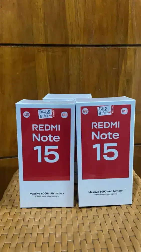 PROMO SPESIAL REDMI NOTE 15 RAM 8/128 GB