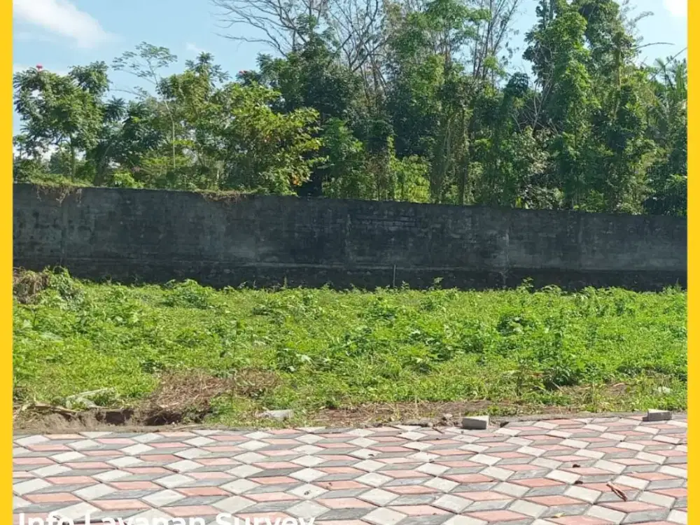 Tanah Jogja Kaliurang Area Kost Kampus UII SHM Pekarangan