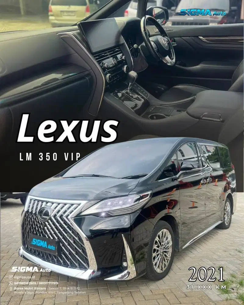 Lexus Lm350 VIP 2021