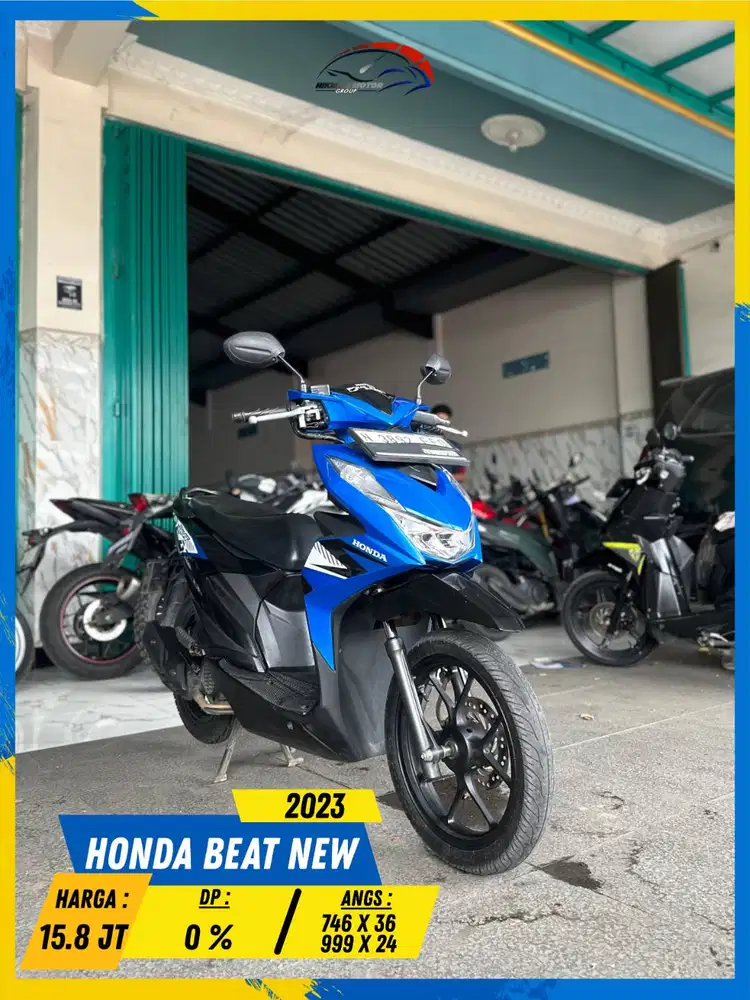 HONDA BEAT NEW 2023 SIAP ANGKUT MASZEHH HIKMAH MOTOR KEPUH