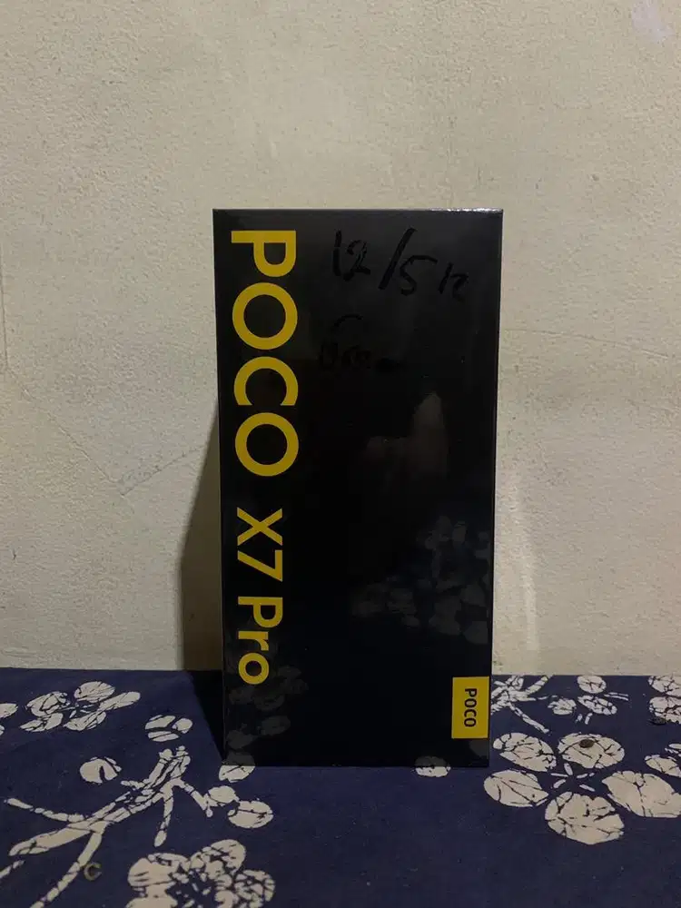 Poco X7 Pro 5G 12/512GB-Garansi resmi