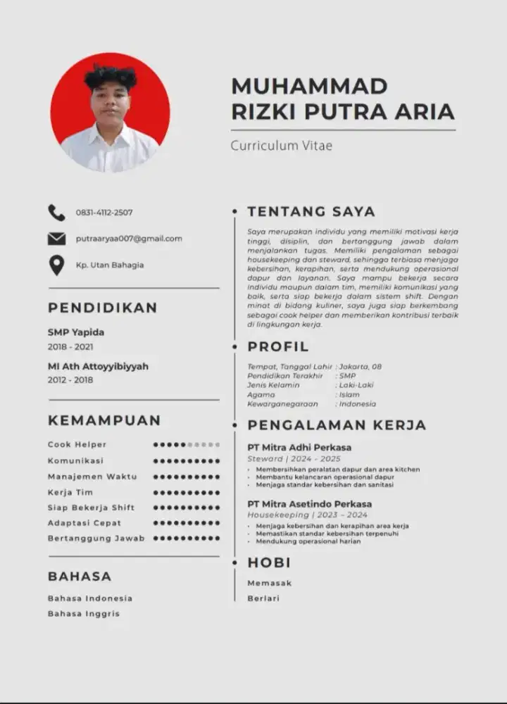 Bismillah info loker