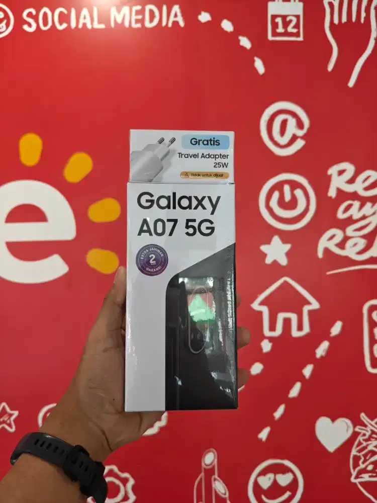 ready stock Samsung A07 5G, cicilan mulai dari 250 an