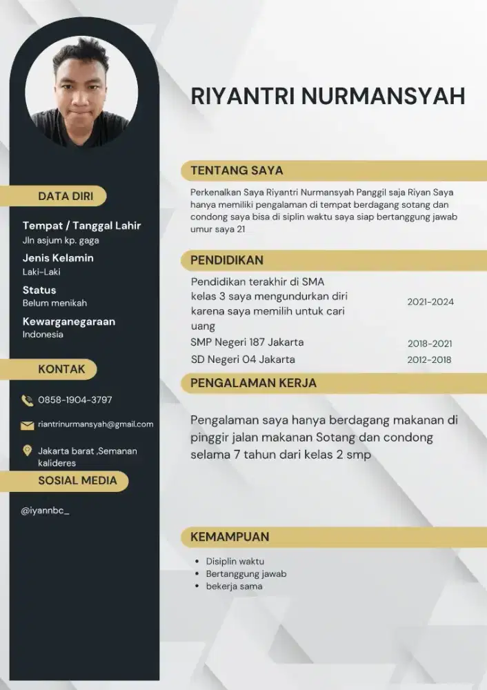 Mencari pekerjaan apa saja