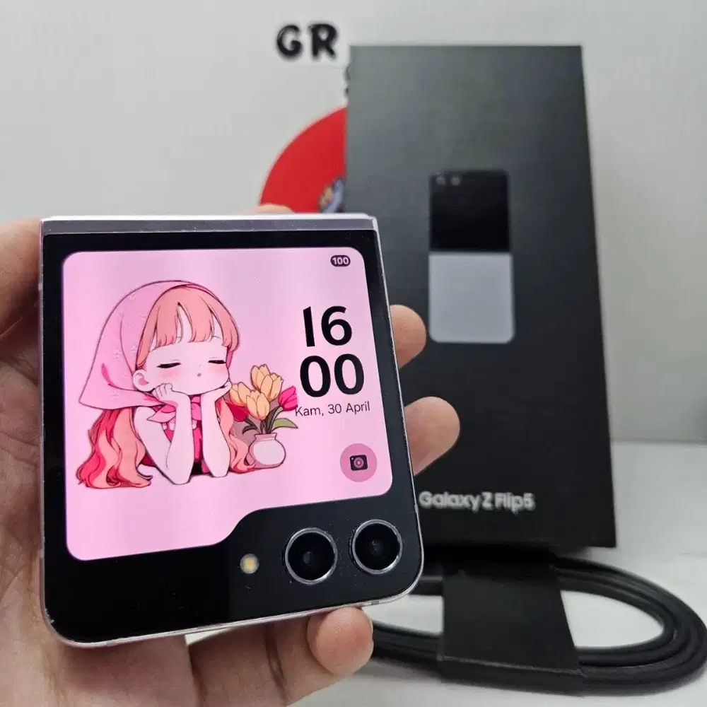 Samsung Galaxy Z Flip 5 Lavendrer 512GB Fullset Sein