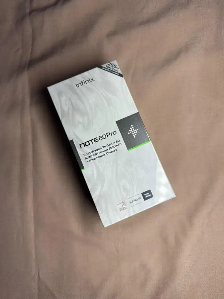 SEGEL Infinix Note 60 Pro 5G Langka warna Mocha Brown 8gb/ 256gb NEW