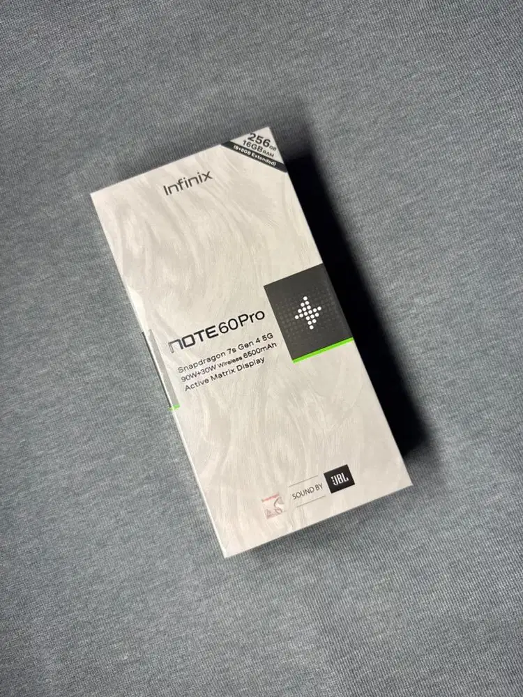 BARU Infinix Note 60 Pro 5G Langka warna Mocha Brown 8gb/ 256gb SEGEL