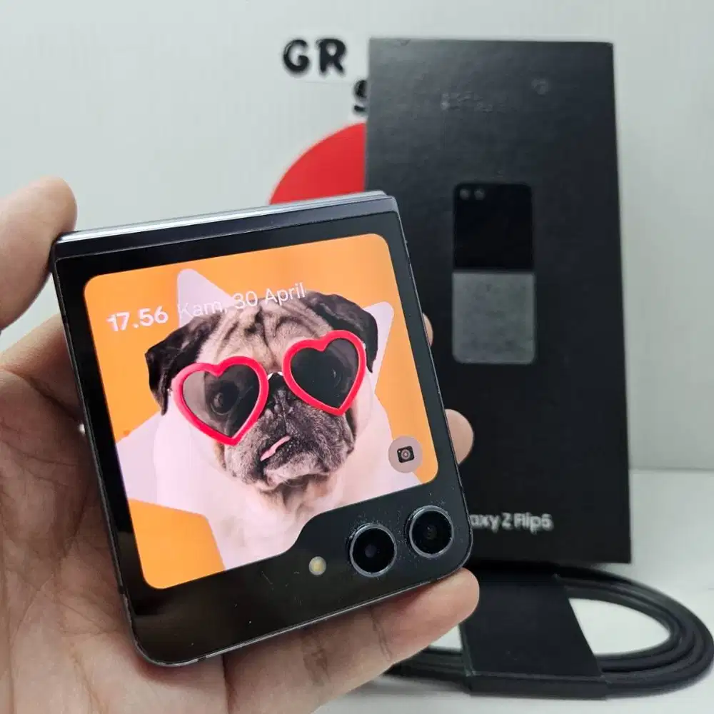 NO MINUS Samsung Galaxy Z Flip 5 Black 512GB Fullset Sein