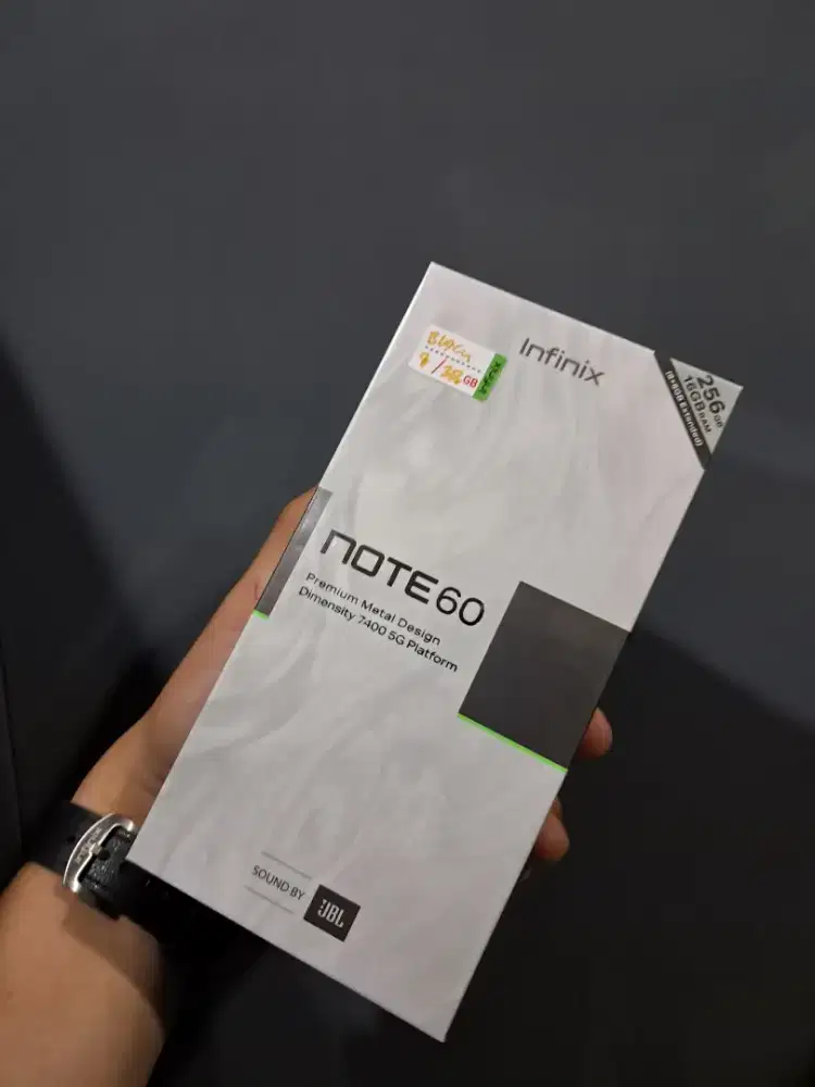Harga Mirinng INFINIX NOTE 60 8+8/256 NEW