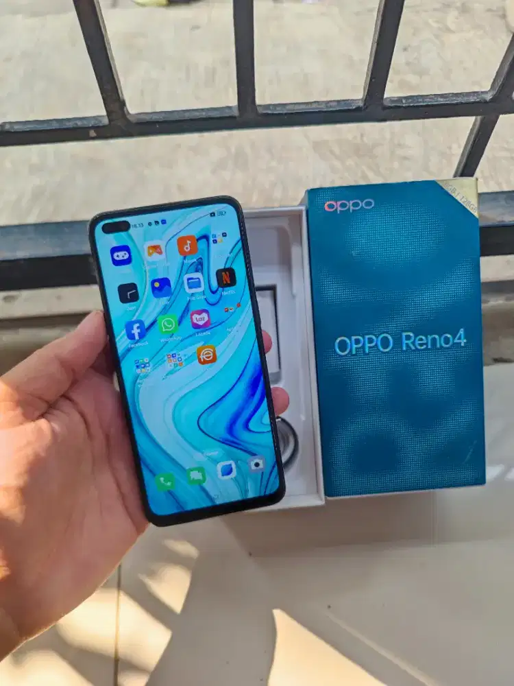 Oppo Reno 4 ram 8/128 fullset