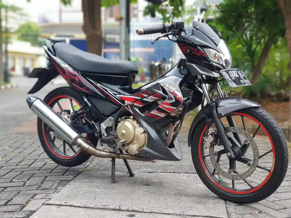 Suzuki Satria Fu 2012 Plat S