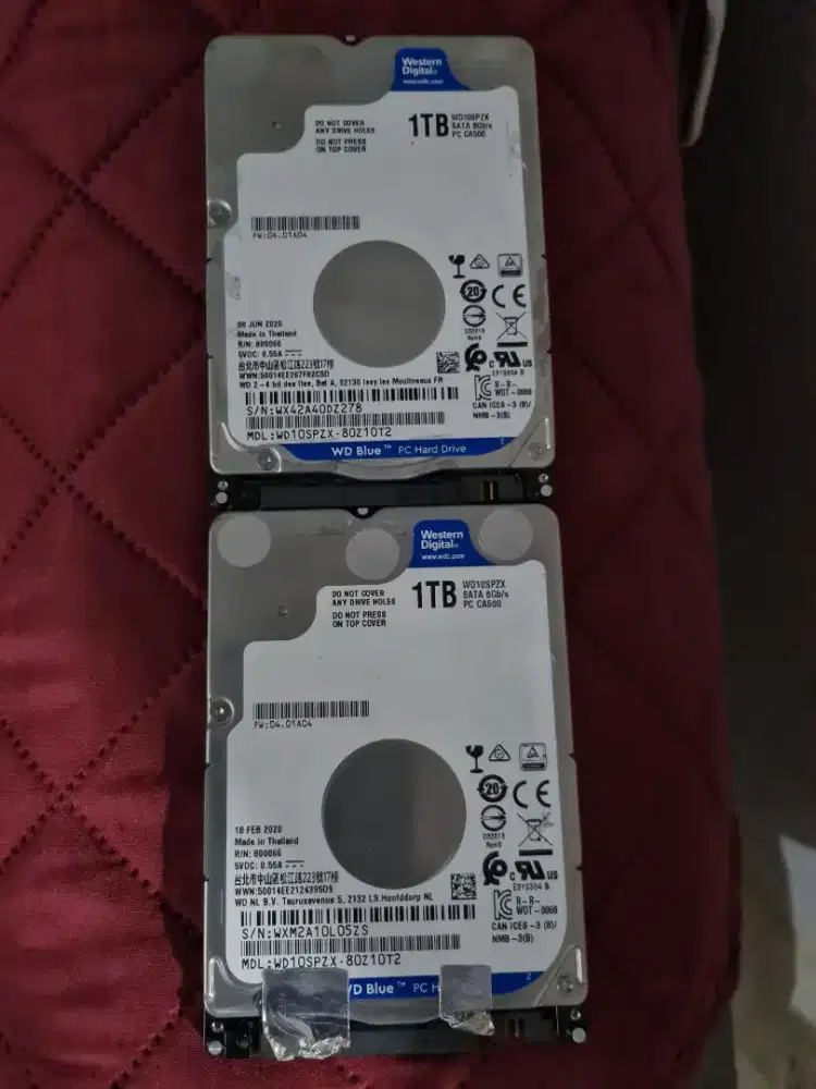 Hardisk 2,5 WDC 1tb slim