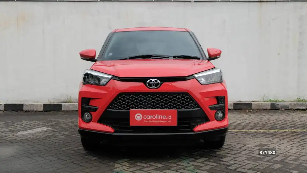 TOYOTA RAIZE 1.0 T AT 2024 MERAH