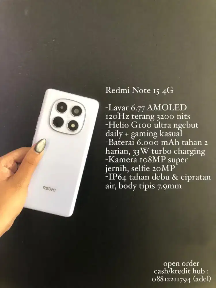 Promo Redmi Note 15 4G Murah
