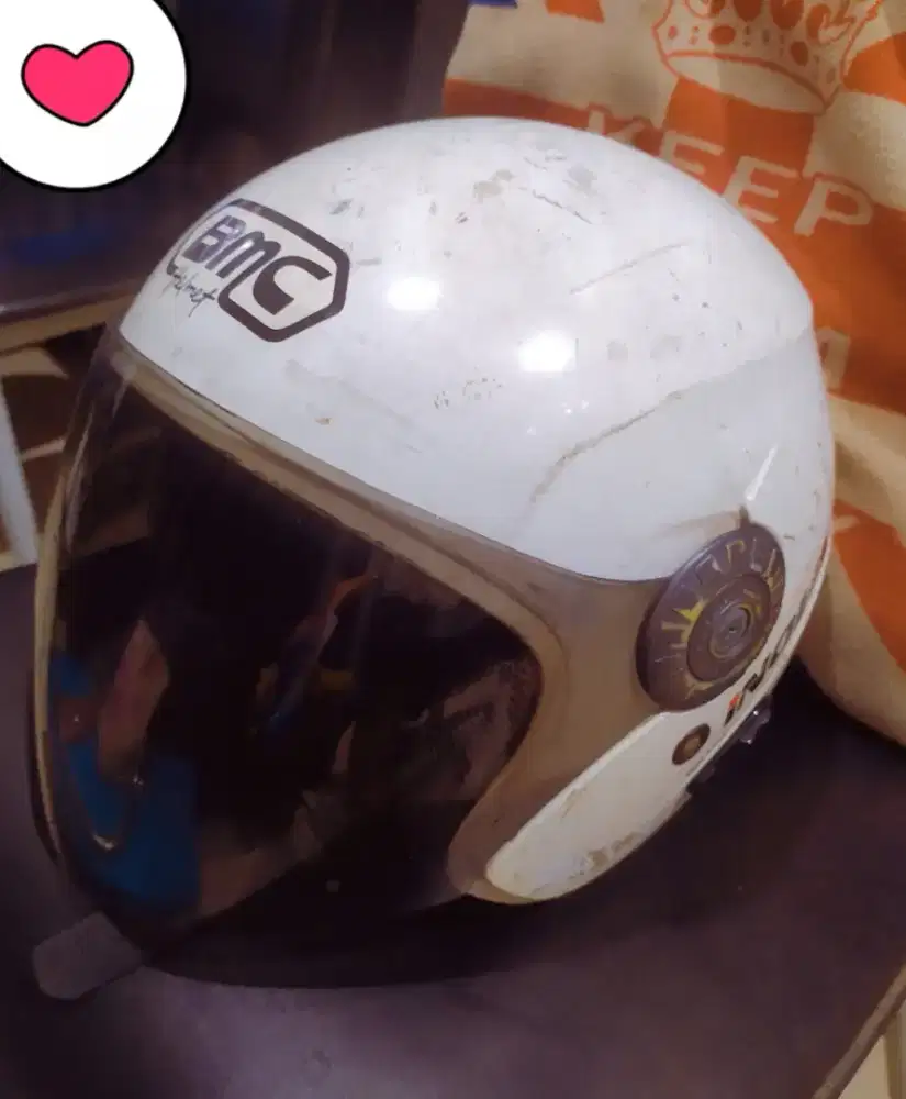 Jual helm half face BMC inova r uk L murmer aja