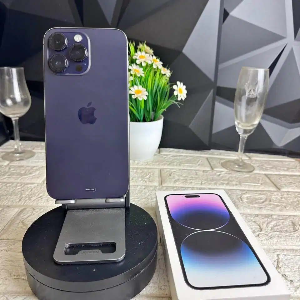 iPhone 14 Pro Max 128GB Garansi Resmi Ex iBox Battery 98%