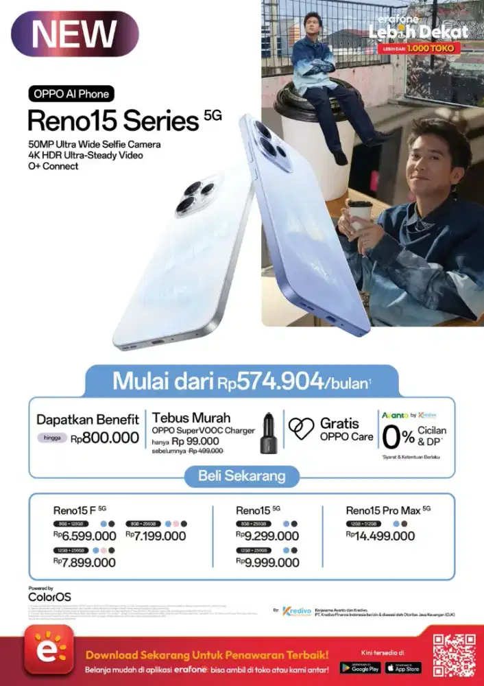 Reno 15 seriess