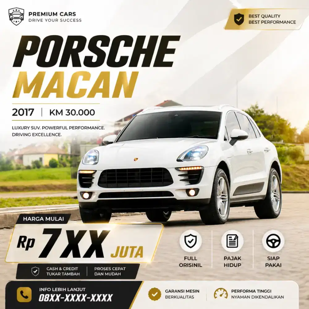 [LOW KM] PORSCHE MACAN 2.0T 2017 / 2018 ATPM