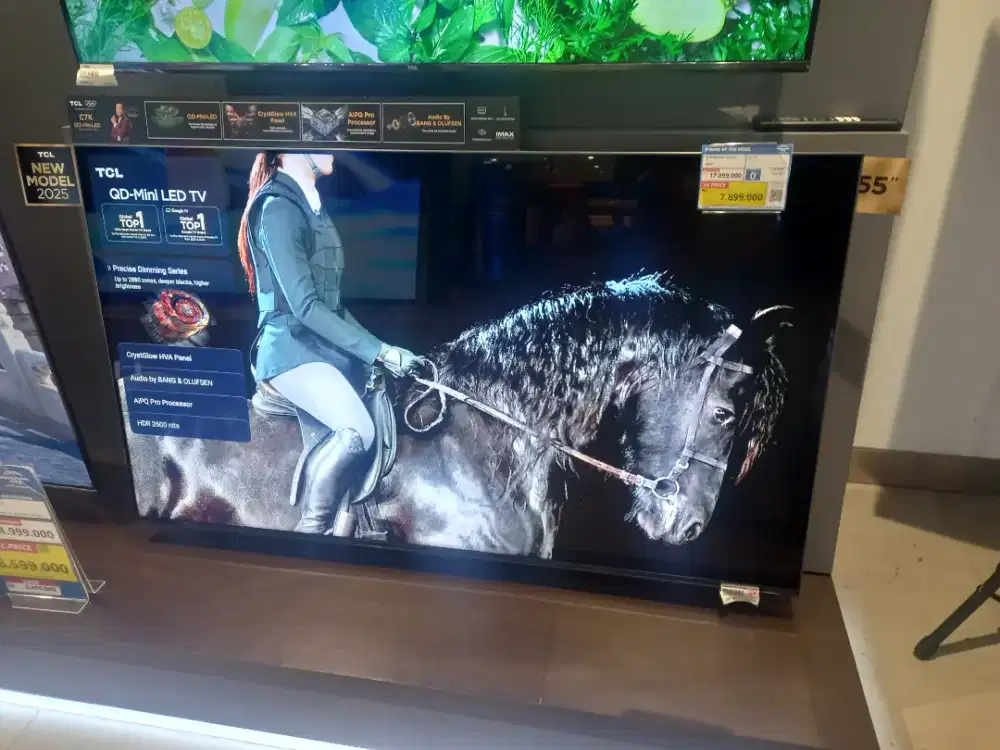 TCL QD MINI LED TV BLACK 55