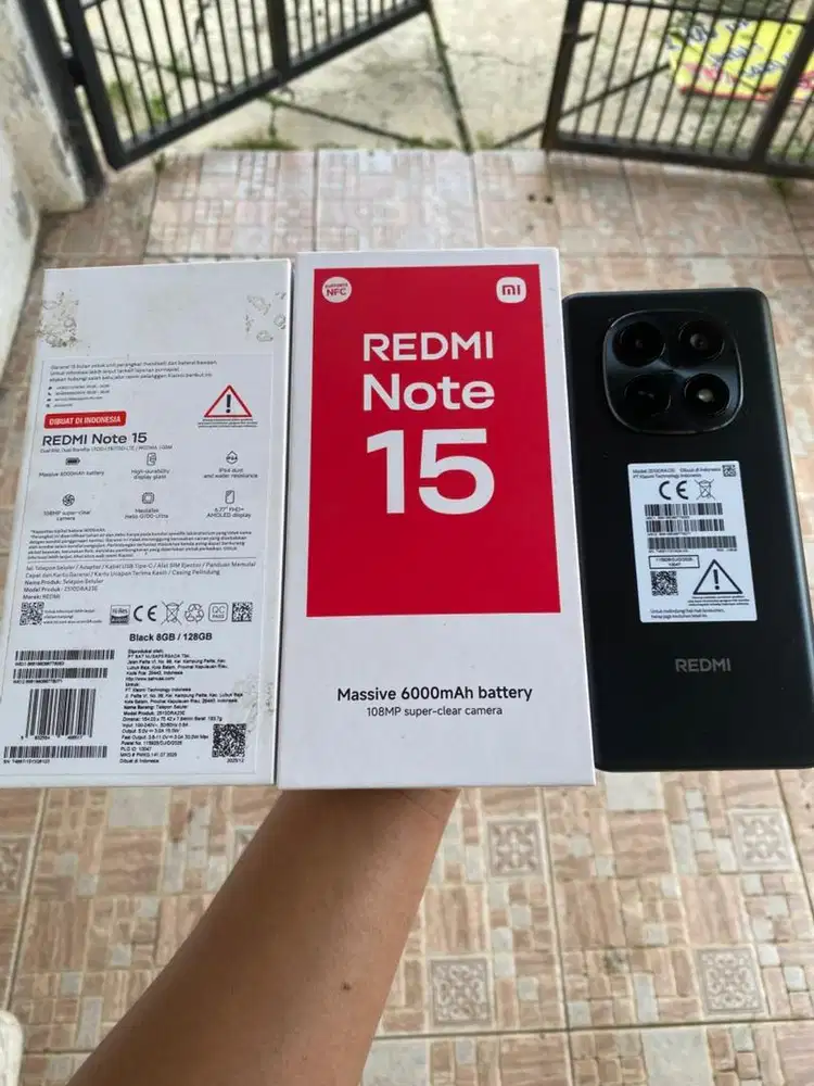 xiaomi redmi note 15 4g 8 128