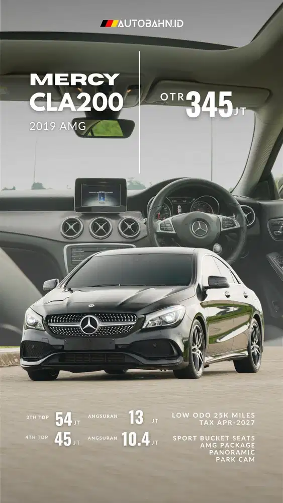 Black Panther! Mercedes Benz CLA200 AMG 2018 Pano gla200 320i c200