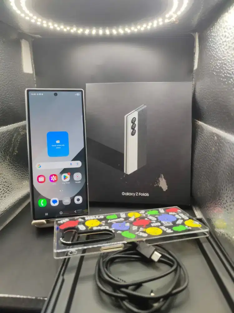 SAMSUNG Z FOLD 6 5G RAM 12/512GB ORIGINAL SEIN MULUS FULLSHET