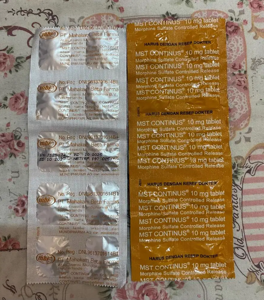 Mst Continus morfin sulfat Cancer