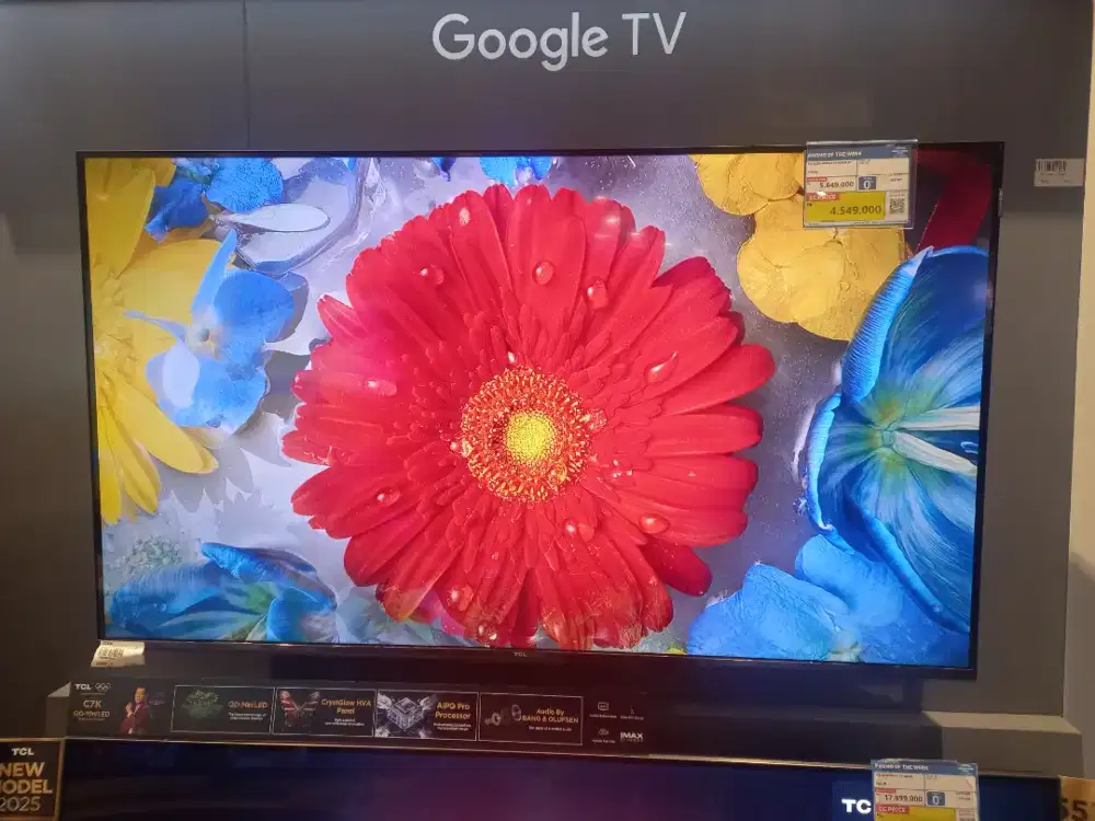 TCL QLED GOOGLE TV BLACK 50