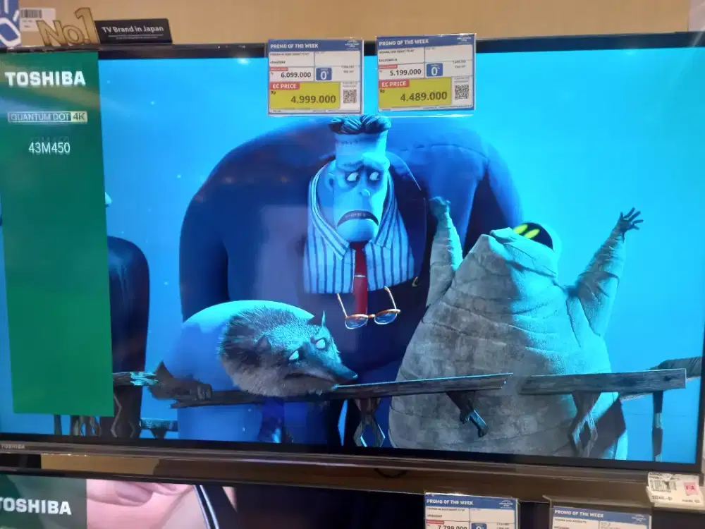 TOSHIBA 4K QLED SMART TV 43