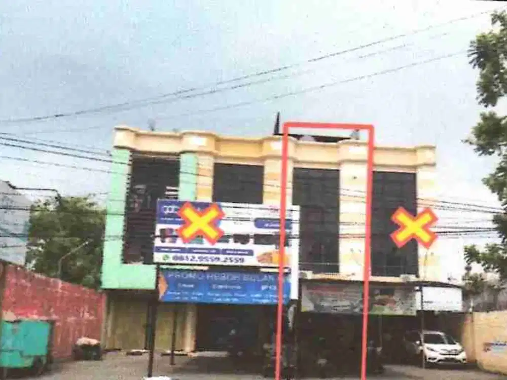 Dijual via lelang Ruko di Raya kalirungkut 112 C Surabaya