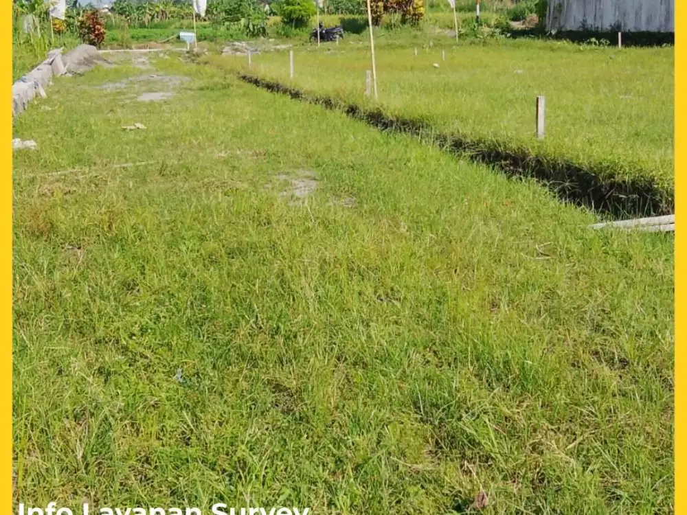 Tanah Kaliurang SHM Dekat Pasar Gentan Sleman Yogyakarta