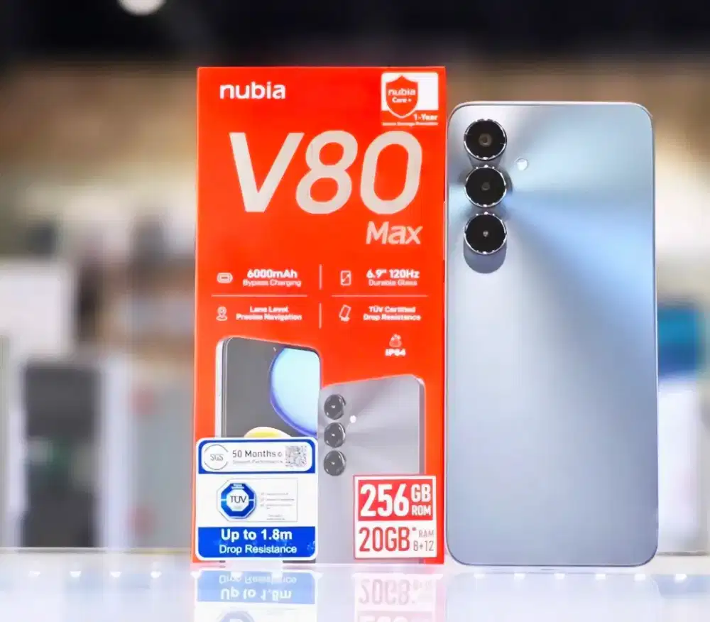Nubia V80 max 8/128 new promo