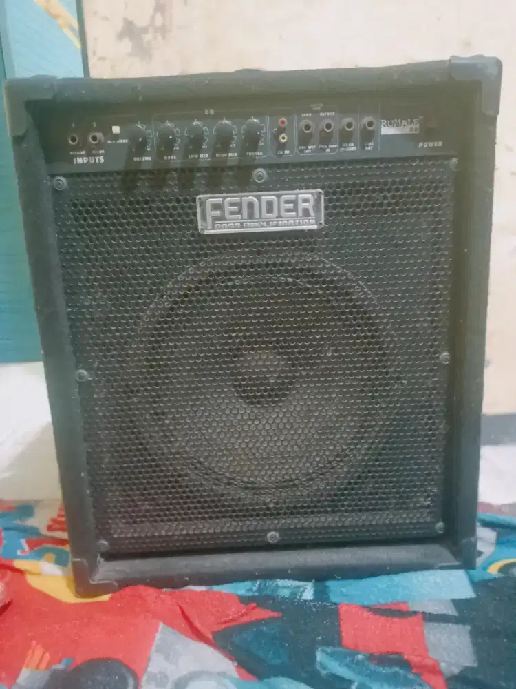 Speaker Back Sound Bass FENDER RUMBLE 60 Original TERBAIK