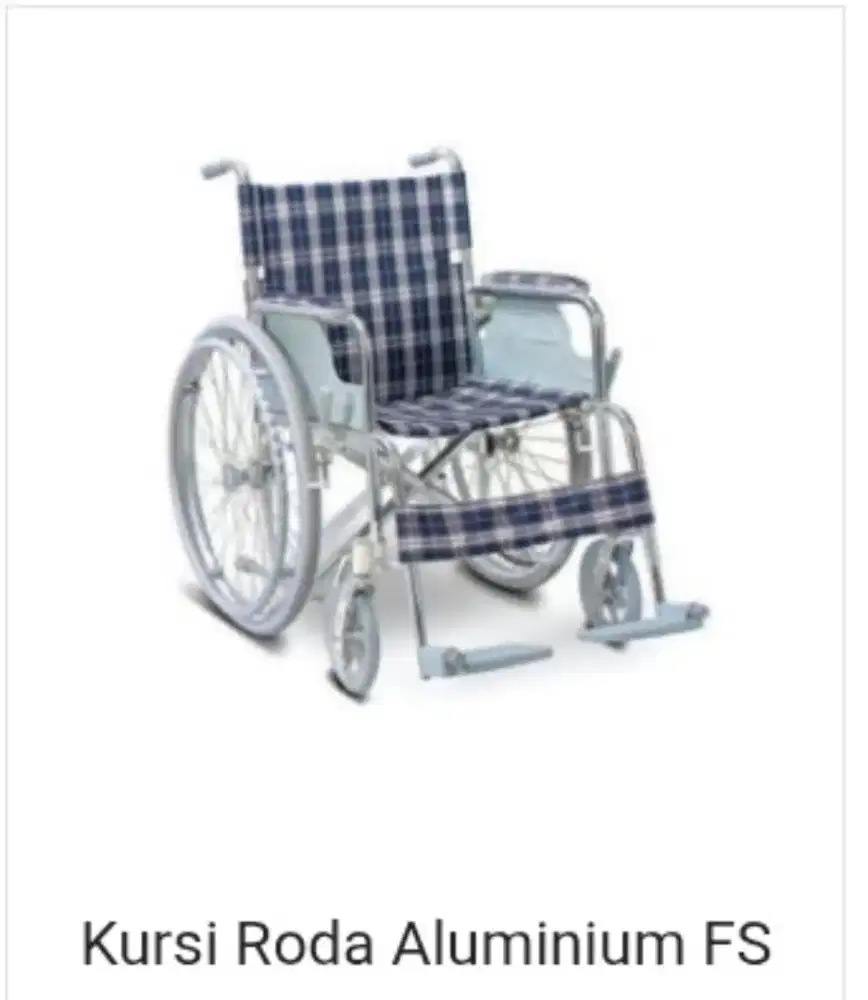 Kursi Roda Alumunium