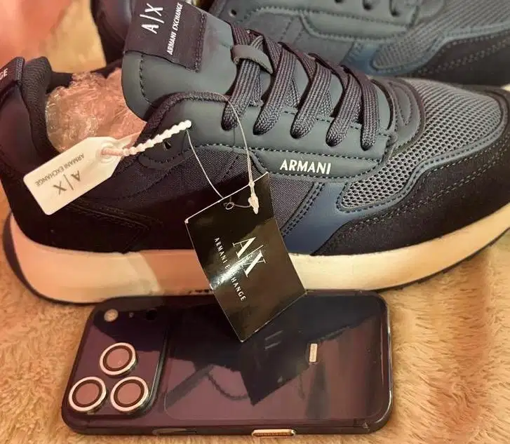 Sepatu armani exchange size 42 new