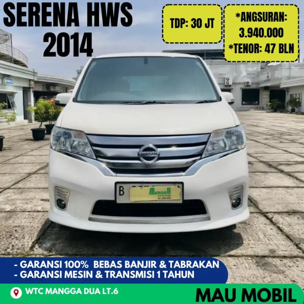TDP 30JT, Serena HWS 2013/2014/2015 Putih