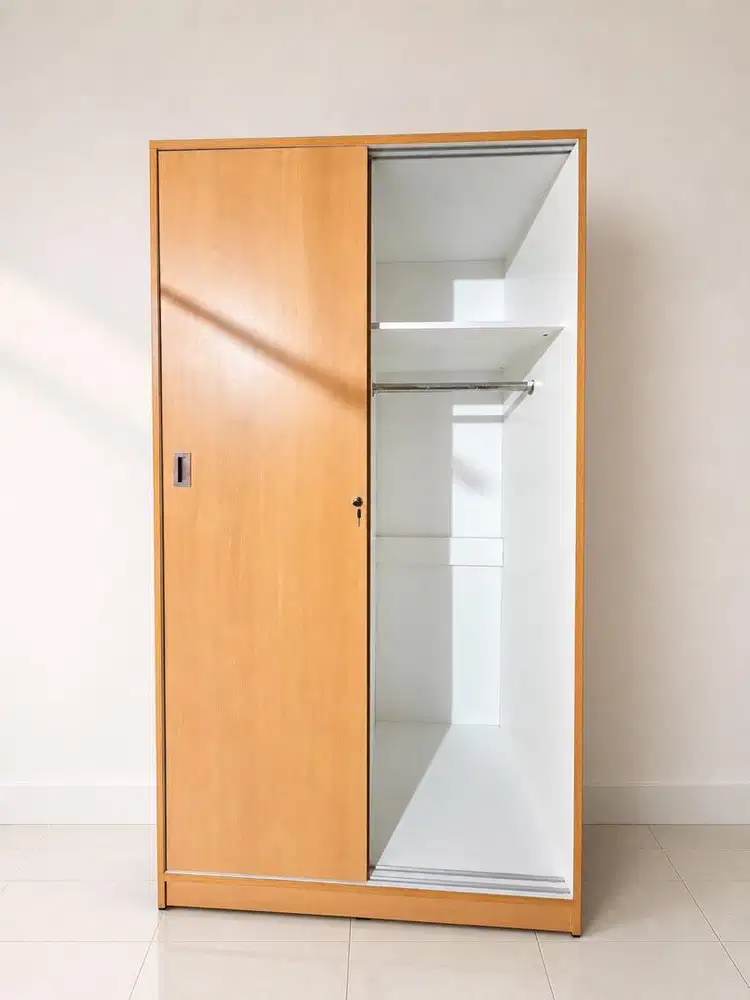 Lemari Pakaian Sliding 2 Pintu