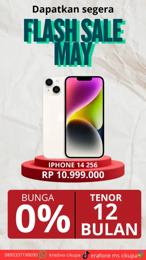 Iphone 14 256 kredit murah