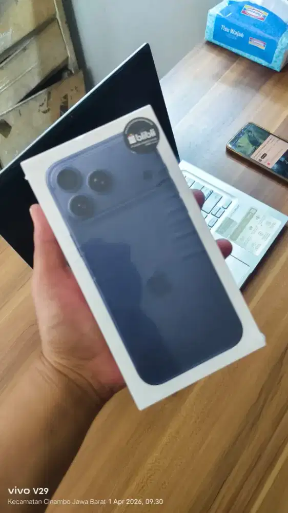 Iphone 17 pro max 256 gb new resmi promo